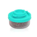 Mini saupoudreur d'épices en plastique et récipient pour sel et poivre de cuisine. - S / Vert menthe