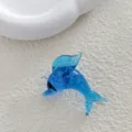 Blue glass dolphin pendant charm variant for DIY jewelry making and handmade accessories. - Blue Dolphin