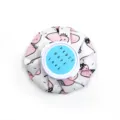 Cute strawberry print ice bag reusable hot cold compress bag mini sports cooling pack - Pink Strawberry