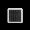 Disposable floor drain sticker hair catcher mesh filter net for bathroom shower kitchen sink. - Square