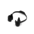 Black plastic thumb phone stand desktop lazy bracket cute mobile phone holder mount bracket desk - Black