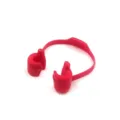 Red thumb mobile phone holder desktop lazy bracket for desk binge watching online classes stand - Red