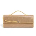 Luxus Strass Abendtasche für Damen, glitzernde Diamant Schultertasche mit elegantem Griff. - Gold