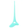 Multifunctional silicone makeup aid, eyelash comb and eyeliner stencil tool, mint green. - Green
