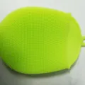 Brosse de douche en silicone verte brosse corporelle poils souples nettoyage quotidien. - Vert