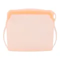 Silicone food storage bag kitchen reusable fresh keeping pouch microwave safe container - 1000ML / Orange