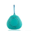 Custodia in silicone portatile per asciugamano asciugatura rapida con moschettone fitness - Piccolo 40x40cm / Verde