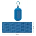 Asciugamano sportivo rinfrescante in silicone con custodia, 80x30cm fitness sudore assorbente blu. - Azzurro