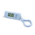 Mini digital pocket watch student exam portable electronic clock with keychain clip blue 1pc - Triangle / Blue