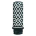 Travel silicone dispensing bottle with green mesh sleeve, portable empty squeeze bottle. - Strap Style / 90ml / Green