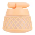 Barattolo da viaggio in silicone portatile per crema con motivo a griglia protettiva. - 30ml / Pesca