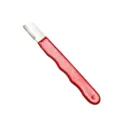Detail of portable red handle knife sharpener for garden tools and scissors sharpening. - Red Style (#C20GP#) / Red