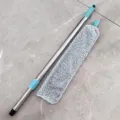 Cabezal de repuesto para plumero telescopico y barra de acero inoxidable para limpieza detallada. - 1,3m Retráctil / Gris