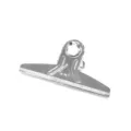 Stainless steel metal binder clip paper clamp heavy duty office stationery supply - L