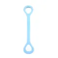 Fascia di resistenza ad 8 azzurro chiaro per yoga, stretching e allenamento schiena. - Blu