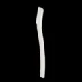 White eyebrow razor safety facial hair removal tool for women beginner makeup precision blade. - Long Handle / White