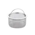 Panier filtre d'évier en acier inoxydable avec poignée, passoire de cuisine maille fine. - Petit Panier