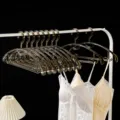 Transparent gray wide shoulder clothes hangers anti-slip plastic coat hangers for adult - Wide Shoulder Style (1 Pc) / Transparent Grey