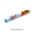 Disposable plastic food storage bags, roll type tear-off fresh keeping bags, 40x30cm - 30x40cm, 100 Pcs