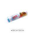 Disposable fresh-keeping food storage bag roll, 30x20cm, 100 counts for kitchen use. - 20x30cm, 100 Pcs