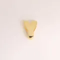 Gold Puffy 3D Letter Y Pendant Charm DIY Accessory for Fashion Necklace and Bracelet - Letter Y / Gold