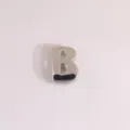 3D Silver Letter B Charm DIY Pendant for Necklace Bracelet Anklet Jewelry Making Access - Letter B / Silver