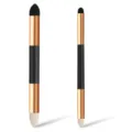 Detailed view of double-ended sketching blending stumps for precise shading and highlighting. - 2-Piece Pack / Gold Black