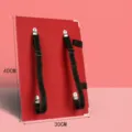 8K small art sketch board with adjustable straps and metal clips for students and beginners. - 8K Small / Red