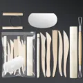 Comprehensive 10-piece pottery clay tool set wood carving shaping sculpting tools for DIY art - Z069 Style 10-Piece Set