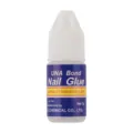 Snelle droging nagellijm 3g fles kunstnagel lijm voor professionele manicure stijl - MJ-M005 model / enkele fles 3g / Transparant