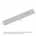 Professional rectangular nail file 100/180 double sided nail buffer manicure tool for salon - Rectangular Nail Files
