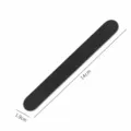 Double-sided black sponge nail file abrasive strip for professional salon and home use - Double-Sided Black Nail Buffer