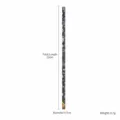 Nail art rhinestone pickup wax pen, white wax style, length 23cm, diameter 0.7cm, weight 8.7g. - 23cm / White
