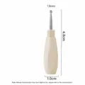 Professionale penna per nail art con punta in metallo fine per la decorazione della manicure. - Stelo beige