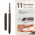 Pennello per nail art in legno di sandalo con cappuccio per sfumature perfette - Pennello sfumino #11