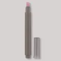 Quartz nail file pen cuticle pusher in mocha grey variant, professional manicure tool. - Mocha Gray