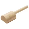 Massief houten aardewerk boetseergereedschap klei hamer houten klopper voor keramisch handwerk - Model P14 / Natuurlijke houtkleur