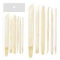 Bamboe keramiek pottenbakken gereedschap set van 6 voor klei boetseren handwerk hoofdaanzicht - Bamboe Snijgereedschap Set (P07) / 6-delige Set