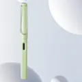 Stylo gel vert recharge noire 0,5 mm écriture lisse bureau signature cadeau élégant. - Corps vert [mine noire]