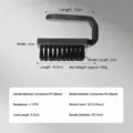 U-vormige antistatische borstel geleidende nylon borstel voor toetsenbord reiniging en stof verwijderen - Nr. 10 U-Vorm Klein