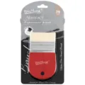 75mm nylon paint brush with red handle, professional art tool for watercolor and acrylic painting. - 7.5cm / Red