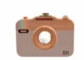 Wooden kaleidoscope camera toy, vintage retro design photography prop, kids gift. - Polaroid Camera Style