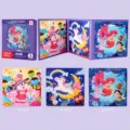 Kinder magnetisches Puzzle Buch frühe Bildung Lernspielzeug für Kleinkinder Spiel - Stufe 2 Geschichten