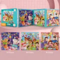 Kids magnetic puzzle book variant, 4-stage early education educational toy for toddlers and young children. - Level 4 Festival