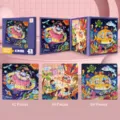 Magnetic puzzle book for kids, portable early education toy with multi-level pieces. - Level 5 Starry Sky