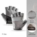 Cycling half finger sports gloves, anti-slip breathable fitness cycling gear for men. - S / Couple's Half-Finger Gloves - Grey