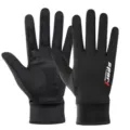 Men's black sports touch screen gloves anti-slip cycling outdoor wear variant style - Full Finger / Black