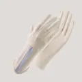 Women Sun Protection Ice Silk Gloves Long UV Protection Non-Slip Driving Beige Variant - One Size / Medium Long - Beige