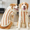 Warm fleece pet clothes for dogs and cats autumn winter cozy thick puppy apparel pet supplies - XS(Chest 30cm 0.5-1.5kg) / Caramel