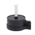 Plastic burger press meat patty maker kitchen tool for home cooking and baby food molds. - Black